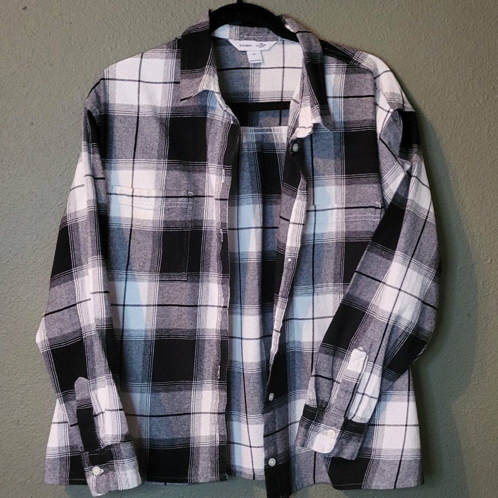 Old Navy Women's Cotton Flannel Shirt